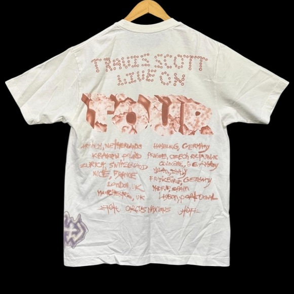 Travis Scott, cactus Jack circus, Maximus, White Graphic Tee New - Picture 2 of 2